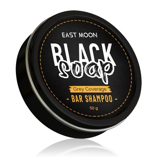 EAST MOON - Black Soap Bar Shampoo (Original) - Falcon Mall