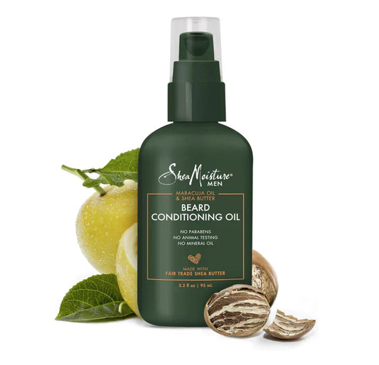 SheaMoisture Men - Maracuja Oil & Shea Butter Beard Conditioning Oil (Original) - Falcon Mall