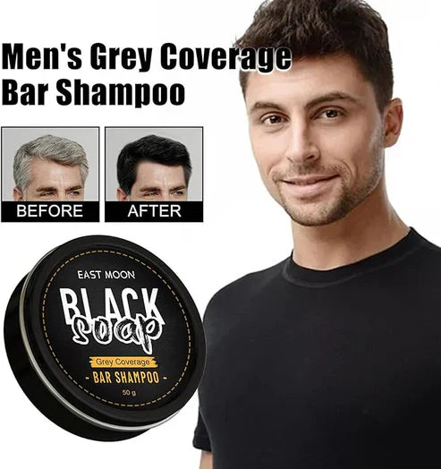 EAST MOON - Black Soap Bar Shampoo (Original) - Falcon Mall