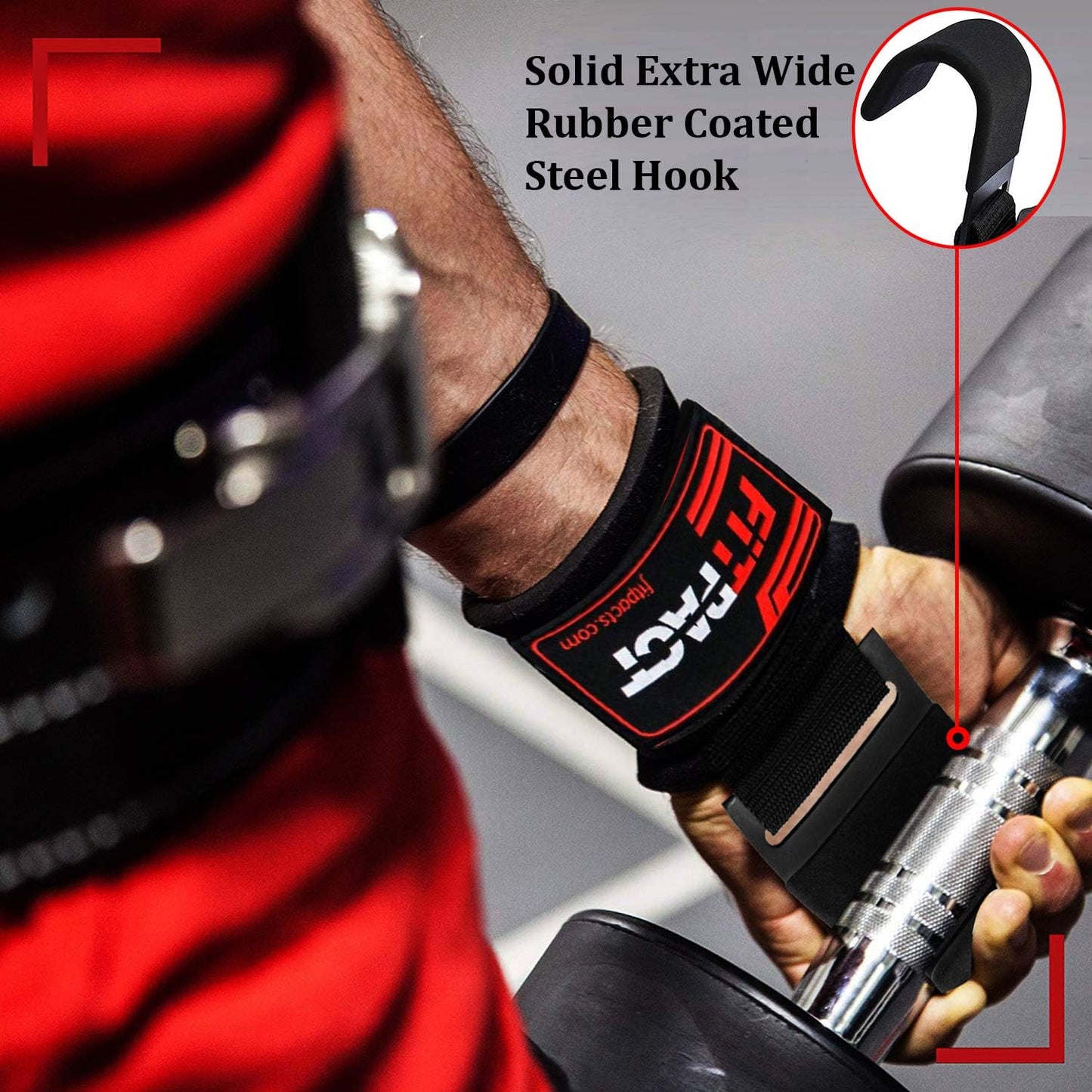 LORDEX - Fitness Lifting Hook Straps - Falcon Mall