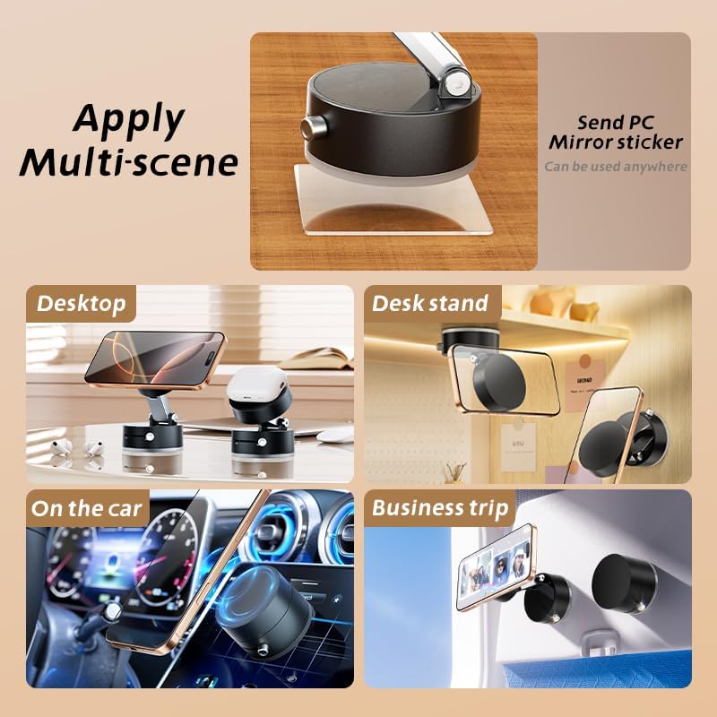 Magnetic Vacuum Suction Mobile Holder